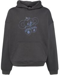 we11done - Sudadera con capucha y monstruo estampado - Lyst