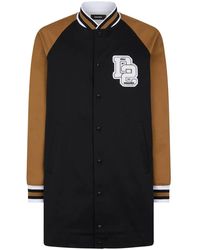 DSquared² - Abrigo Con Botones Y Logo - Lyst