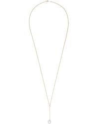 Mizuki - 14Kt Sea Of Beauty Pearl And Diamond Long Necklace - Lyst