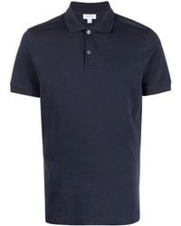 Sunspel - Short-Sleeve Cotton Polo Shirt - Lyst