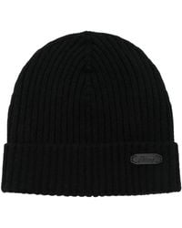 Brioni - Logo-Patch Beanie Hat - Lyst