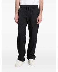 Alpha Studio - Drawstring Elasticated-Waist Trousers - Lyst
