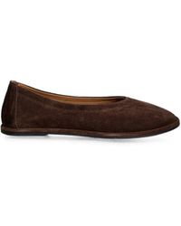 JONAK PARIS - Janice Suede Ballet Flats - Lyst