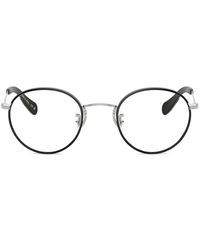 Oliver Peoples - Lunettes De Vue À Monture Ronde - Lyst