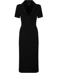 Givenchy - Vestido midi Punto Milano - Lyst