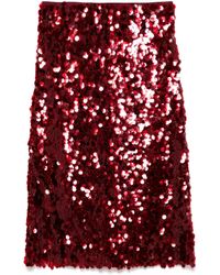 Vince - Paillette Bias スカート - Lyst