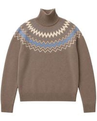 Chinti & Parker - Fair Isle Roll-Neck Sweater - Lyst