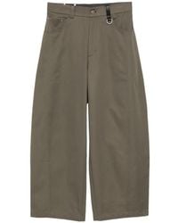 TEAM WANG design - Reset Wide-Leg Trousers - Lyst