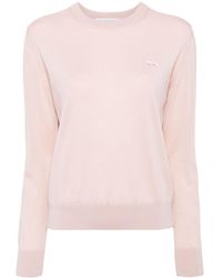 Maison Kitsuné - Baby Fox Patch Regular Fit Jumper - Lyst