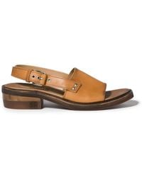 Miu Miu - Leather Sandals - Lyst