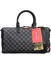 Sprayground - Shark Mouth Monogram-Print Shoulder Bag - Lyst