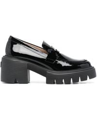 Stuart Weitzman - Soho Loafer Aus Lackleder - Lyst