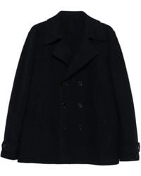 Harris Wharf London - Chaqueta de lana con doble botonadura - Lyst