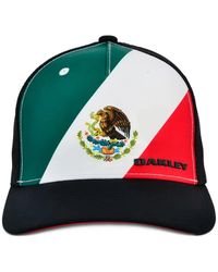 Oakley - Mexico-Flag Mesh Trucker Hat - Lyst