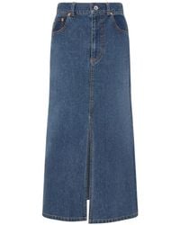 Sacai - Pocket Pleated Skirt - Lyst