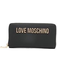 Love Moschino - Logo Zip Wallet - Lyst