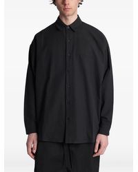 Fear Of God - Logo-Embroidered Long-Sleeve Shirt - Lyst