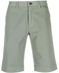 Canali - Stretch-cotton Chino Shorts - Lyst
