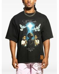 Garcia - La Familia Oversized Graphic T-Shirt - Lyst