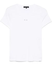 Barbara Bui - Geripptes Jersey-T-Shirt - Lyst