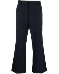Patrizia Pepe - Flared Cropped Trousers - Lyst