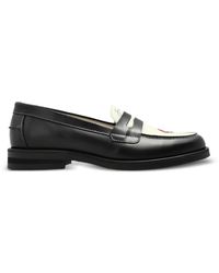 Duke & Dexter - Wilde Lip-Print Leather Loafers - Lyst