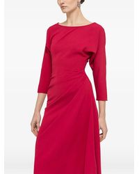 Nissa - Pleat Midi Dress - Lyst