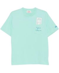 MC2 Saint Barth - Austin Print-Detail Pocket T-Shirt - Lyst