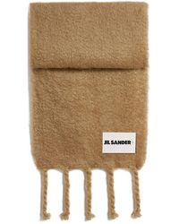 Jil Sander - Mohair-blend Scarf - Lyst
