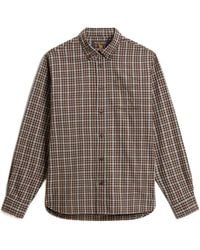 Woolrich - Checked Long-Sleeve Shirt - Lyst