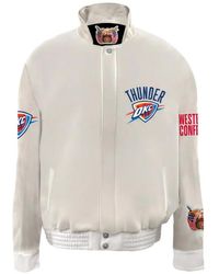 Jeff Hamilton - Oklahoma City Thunder Bomber Jacket - Lyst