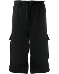 Y-3 Wide Leg Cargo Shorts - Black