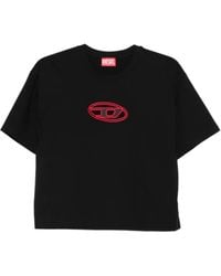 DIESEL - T-Shirt Van Biologisch Katoen - Lyst