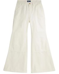 Polo Ralph Lauren - Flared Panelled Trousers - Lyst
