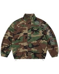 Supreme - Spellout Embroidered Ripstop Jacket - Lyst