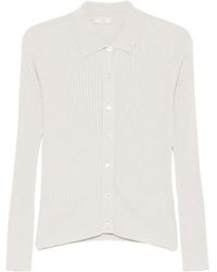 Peserico - Ribbed Buttoned Top - Lyst