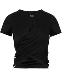 Ports 1961 - T-Shirt Mit Logo-Applikation - Lyst