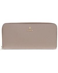 Furla - Cartera con cremallera en el contorno - Lyst