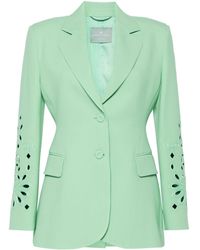 Ermanno Scervino - Cut-out Single-breasted Blazer - Lyst