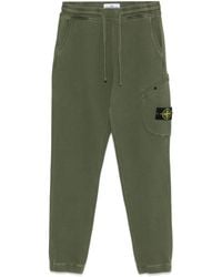 Stone Island - Compass-Badge Track Pants - Lyst