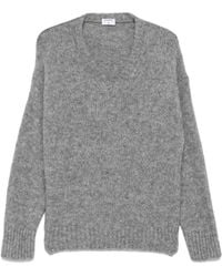 Filippa K - Hairy V-Neck Knitted Sweater - Lyst