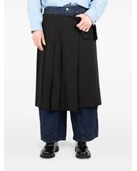 Societe Anonyme - Pleated Tie Midi Skirt - Lyst
