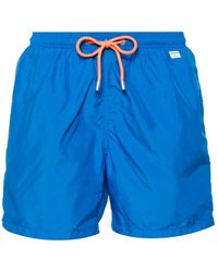 Mc2 Saint Barth - X Pantonetm Drawstring-waist Swim Shorts - Lyst