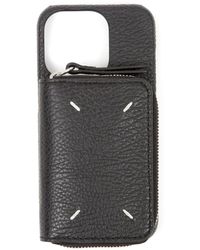Maison Margiela - Leather Iphone 14 Case - Lyst