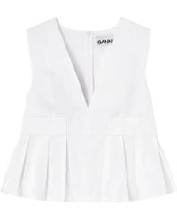 Ganni - Top - Lyst