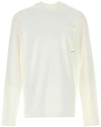 Jil Sander - Camisa Con Bolsillo De Parche - Lyst