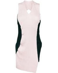 Issey Miyake - Asymmetric Ribbed-Knit Top - Lyst