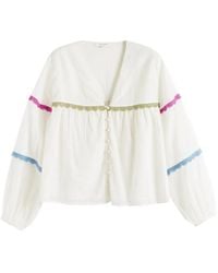 Chinti & Parker - Gewelfde Blouse - Lyst