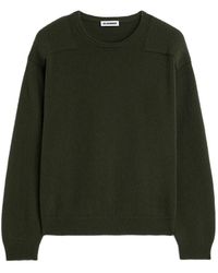 Jil Sander - Drop-Shoulder Sweater - Lyst