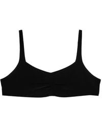 Prada - Crepe De Chine Top - Lyst